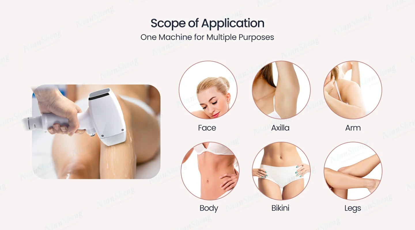 Niansheng Beauty diode laser hair moval machine -y20