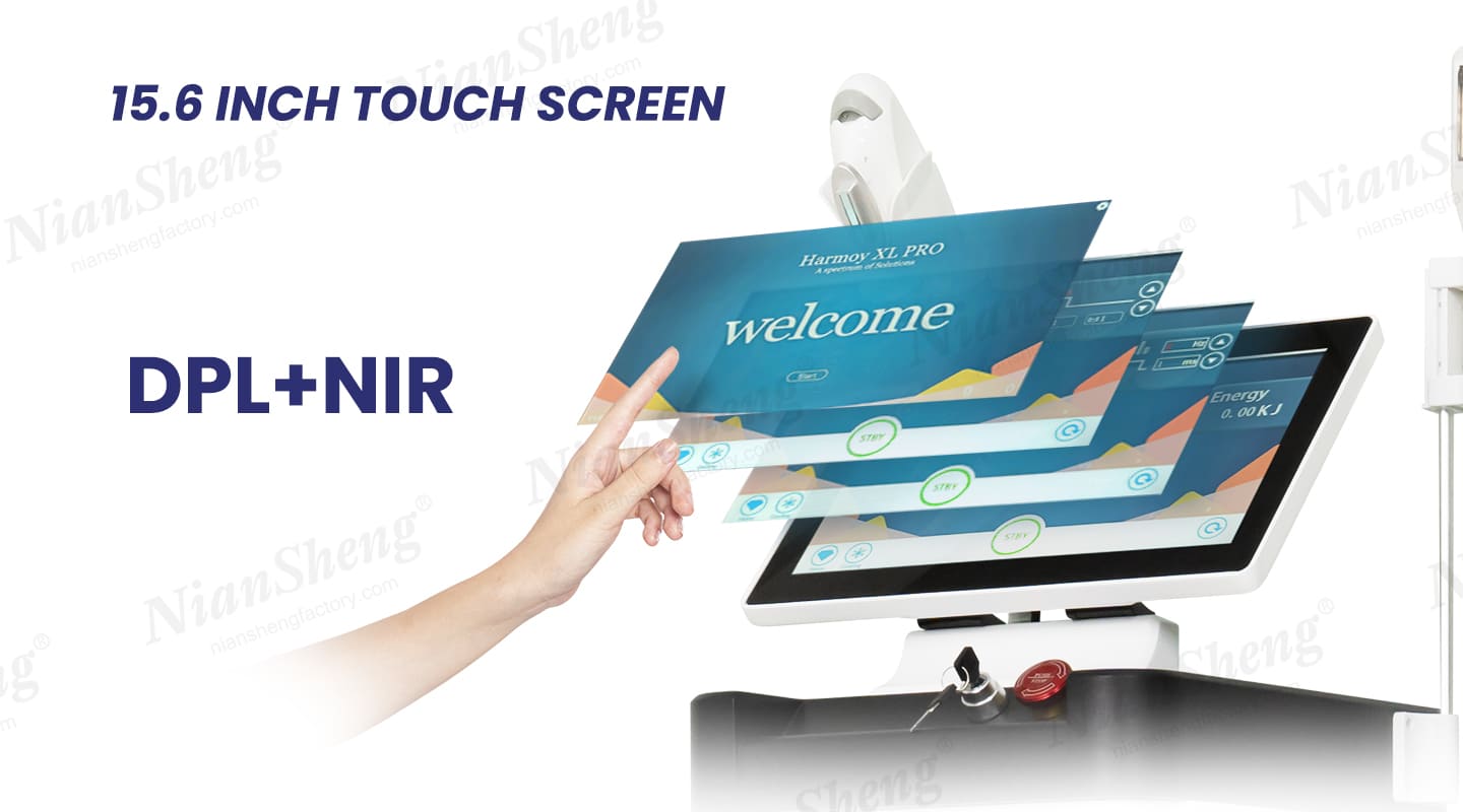 2 in 1 DPL Hair Removal+NIR Skin Rejuvenation Two New Technology Machine